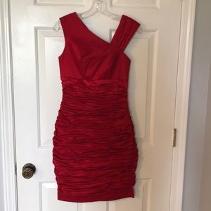 Ralph Lauren Red Cocktail Dress
